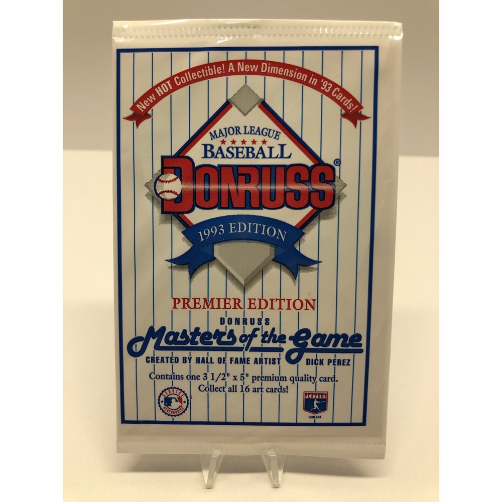 1993 Donruss MASTERS OF THE GAME Unopened Wax Pack